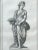 Antique Italian Engraving "The Spring" 1702 Roman Statues For Sale - Image 4 of 8