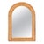 French Riviera Style Arch Mirror in Bamboo and Woven Wicker, Italy, 1970s For Sale - Image 11 of 11