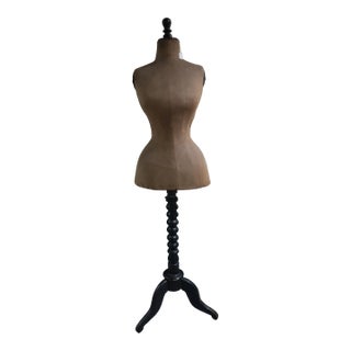 Antique French Wasp Waist Mannequin For Sale