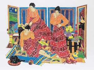 Estelle Ginsburg - Three Graces Lithograph