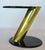 C.1980's Leon Rosen for Pace International Collection Black High Gloss Lacquer & Brass Side/Drinks Table For Sale - Image 10 of 18