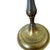 Mid 20th Century Pair of Heavy Brass Three-Light Candelabra | Dark Academia English Library Style For Sale In West Palm - Image 6 of 8