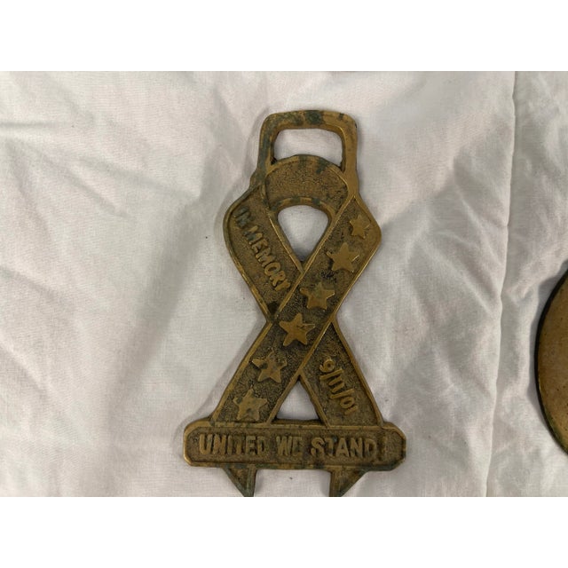 Brass Mid 20th Century Horse Brass Christmas Ornaments - Set of 12 For Sale - Image 8 of 13