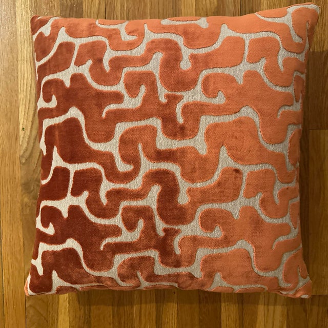 Handcrafted Decorative Pillow Case For Sale - Image 4 of 4