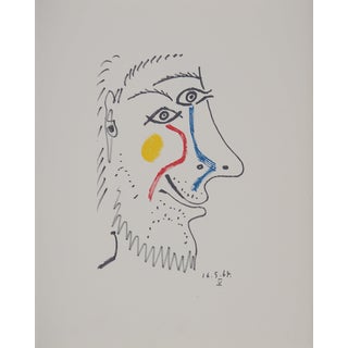 Pablo Picasso, The Taste of Happiness, Portrait with Tears, Lithograph For Sale
