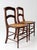 Antique Cane Seat Dining Chairs Pair For Sale - Image 9 of 11
