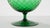 Glass 1960s Italian Green Glass Goblet For Sale - Image 7 of 18