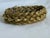 Gold Vintage 1960s UnoAErre Italian 18k Solid Gold Braided Mesh Bracelet For Sale - Image 8 of 13