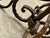 Vintage Spanish Revival Wrought Iron Hand-Forged Spiral Candlestick For Sale - Image 10 of 12