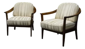 Set of Mid-Century Club Chairs by Klaus Warzecha for Wilhelm Knoll, 1970s