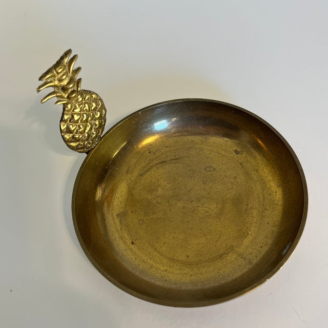Mid 20th Century Mid 20th Century Pineapple Change Dish For Sale - Image 5 of 5