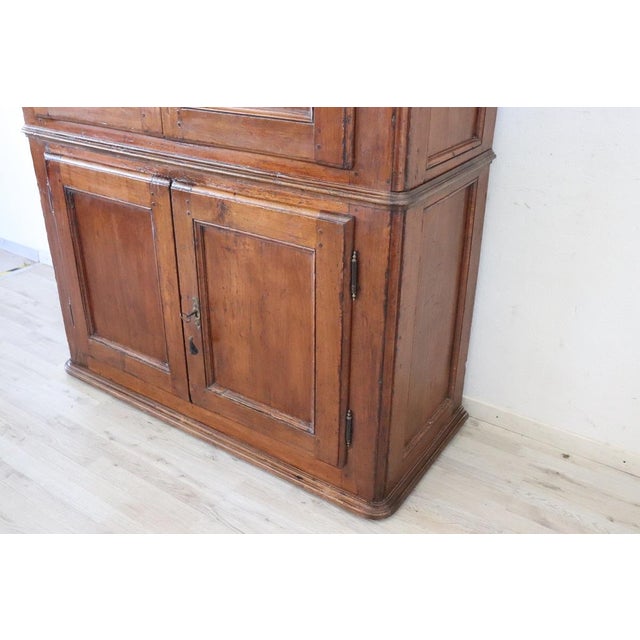 Antique Cabinet in Poplar Wood, 1750s For Sale - Image 11 of 18
