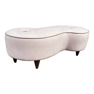 Carter Furniture Kagan Style Postmodern Ottoman For Sale
