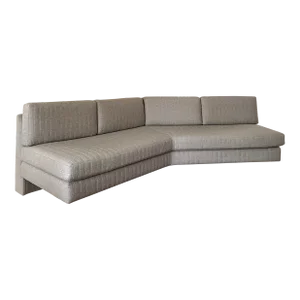 Curved Mid-Century Omnibus Sofa in the Style of Vladimir Kagan