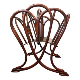 Antique Newspaper Rack from Thonet, 1890s For Sale