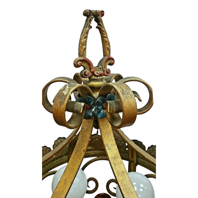 Striking pair of Italian Renaissance Revival torchiere lanterns in the form of traditional Venetian gondola and...