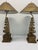 1980s Pair of Vintage Elephant Table Lamps With Pagoda Shades For Sale - Image 5 of 12