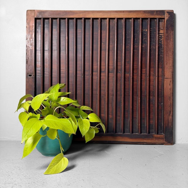 Antique Japanese Wooden Wall Decoration, 1890 For Sale - Image 6 of 13