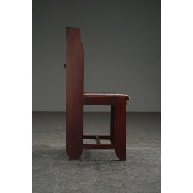 Art Deco Synagogue Chair For Sale - Image 3 of 14