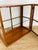 Brown Vintage 1940s Wood & Glass Table Top Display Case Cabinet / Shelf For Sale - Image 8 of 14