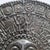 Mid-Century Modern Mid-Century Modern Brutalist Metal Wall Plaque with Sun Motif, 1970s For Sale - Image 3 of 9