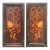 19th Century Diminutive Inlaid Wood Framed Panels - a Pair For Sale