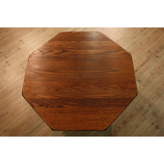 Dutch Carved Oak Coffee Table, 1960s For Sale - Image 9 of 11