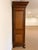 Monumental Carved Wood Home Bar Armoire With Mirrored Interior, Wine Storage & Mini Fridge For Sale - Image 4 of 14