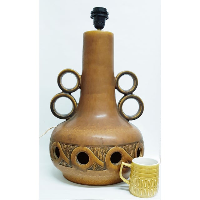 Large Mid-Century Lamp from Scheurich, West Germany, 1960s For Sale - Image 10 of 17