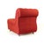 Vintage Space Age Modular or Sectional Curved Sofa in Red Fabric, Tatra Czechoslovakia 1970s, Set of 4 For Sale - Image 14 of 17