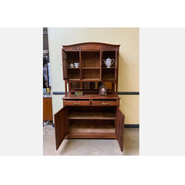 Antique Art Nouveau Cupboard, 1910 For Sale - Image 3 of 12