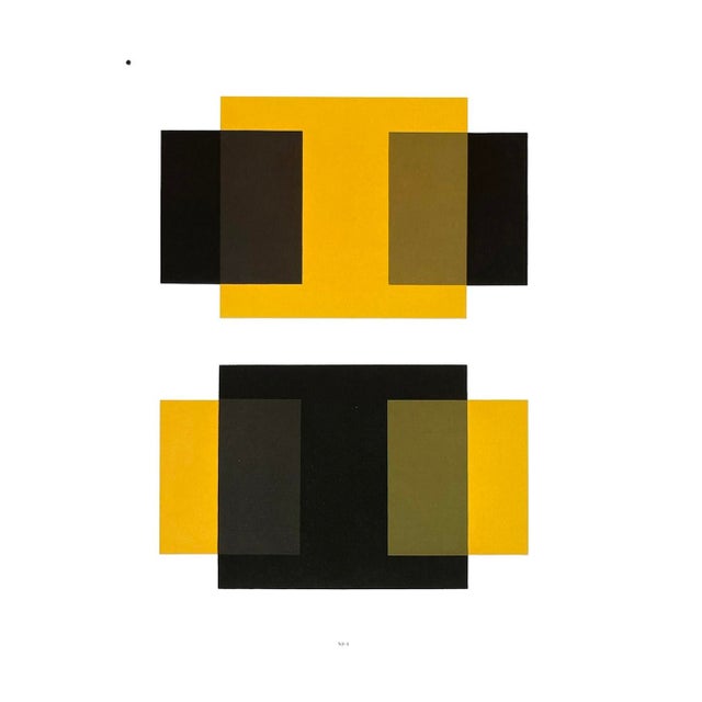 2009 Josef Albers the Interaction of Color Plate Xi-1 For Sale