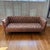 Crate & Barrel Rollins Leather Sofa For Sale - Image 9 of 9
