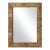 Vintage Ballard Designs Cheetah Hair-on-Hide Leather Mirror For Sale