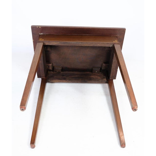 Side Table in Mahogany & Walnut Marquetry, 1920s For Sale - Image 4 of 9