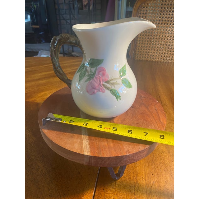 1980s Franciscan Desert Rose 28 Oz Pitcher For Sale In Boston - Image 6 of 11