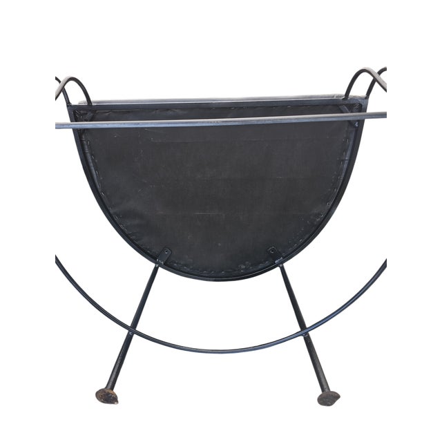 1970s Art Nouveau Spiral Iron Armchairs - Pair For Sale - Image 12 of 12