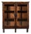 19th Century English Glazed Laquered Bamboo Cabinet, 1870s For Sale