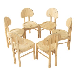 Dining Chairs in the style of Rainer Daumiller, 1970s, Set of 6 For Sale