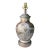 Vintage Brutalist Animal Relief Folk Art Table Lamp For Sale