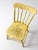 Antique Primitive Painted Plank Seat Chair For Sale - Image 10 of 12
