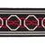 Contemporary Sample - Schumacher X Mary Mcdonald Malmaison Tape in Noir/Ruby For Sale - Image 3 of 3