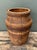 Vintage Coiled Pencil Reed Floor Vase For Sale - Image 4 of 12