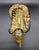 19th Century Burmese Gilt-Wood Statue: Buddhist Monk in Prayer For Sale - Image 9 of 12