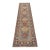 Kazak Runner 2’9” X 9’9” Gray Wool Tribal Hand-Knotted Oriental Rug For Sale