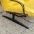 Vintage Homecrest Mid Century Modern Wire Metal Sofa W/ Yellow Vinyl Cushions For Sale - Image 9 of 18