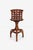 Modern 1970s California Craft Arthur Espenet Carpenter Three Leg Bar Stool in Walnut For Sale - Image 3 of 12