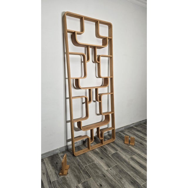 1950s Room Divider by Ludvik Volak for Drevopodnik Holesov, 1950s For Sale - Image 5 of 15
