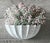 Circa 1980 Palm Beach Chic Terraglia Bianca (Creamware) Shell-Shaped Wall Pocket in the Manner of Mario Bellini For Sale - Image 13 of 18