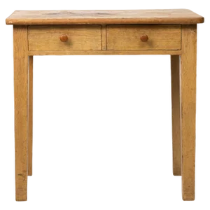 19th Century Simple Swedish Faux Paint Side Table
